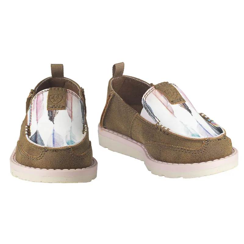 Ariat Toddler Girl's Anna Cruiser Shoes - Tan
