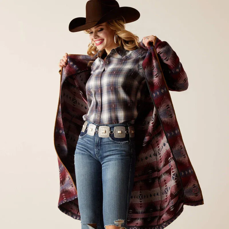 Ariat Women's McKenzie Blanket Coat - Volcanis JCD
