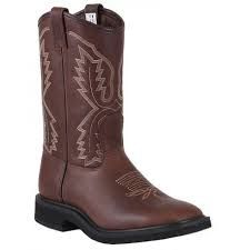 Brahma Men's Insulated Roper Boot - Brown Grain