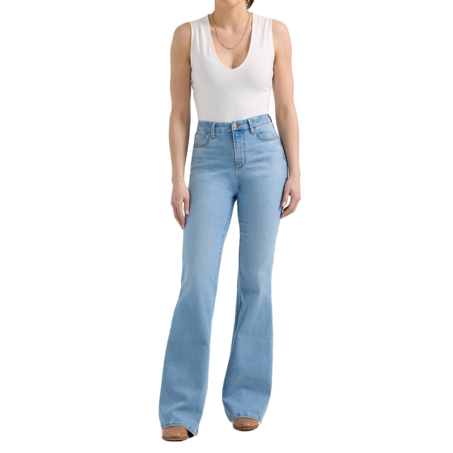 Wrangler West Women's High Rise Bespoke Flare Jean - Harmony