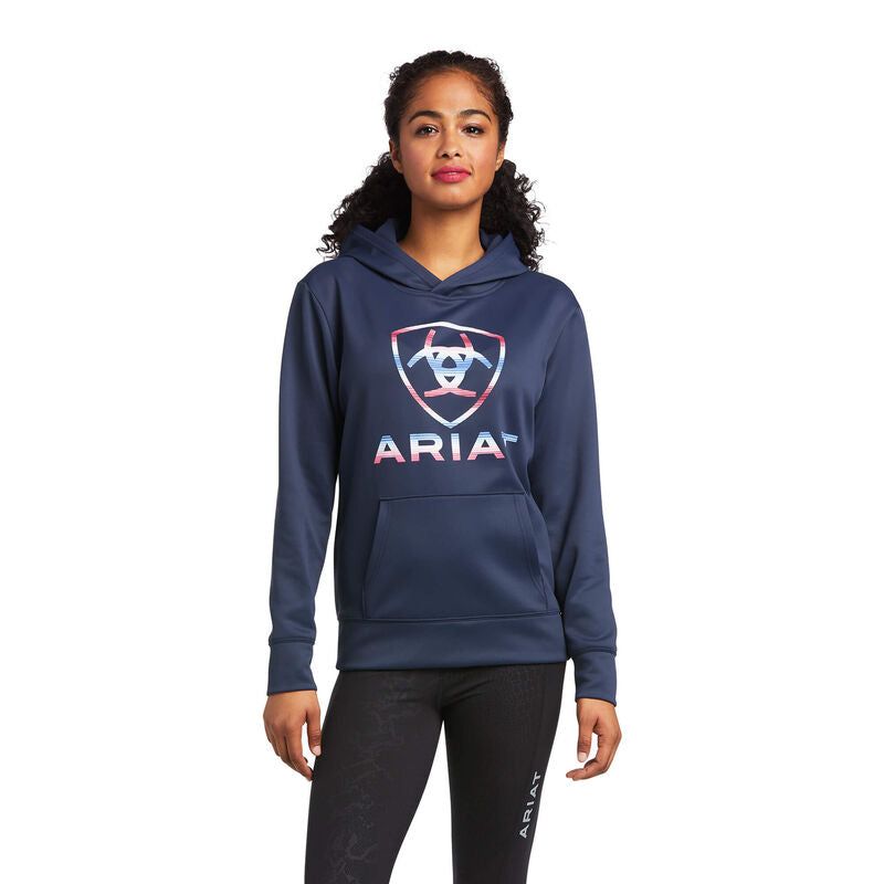 Ariat Women's TEK Hoodie - Blue Nights