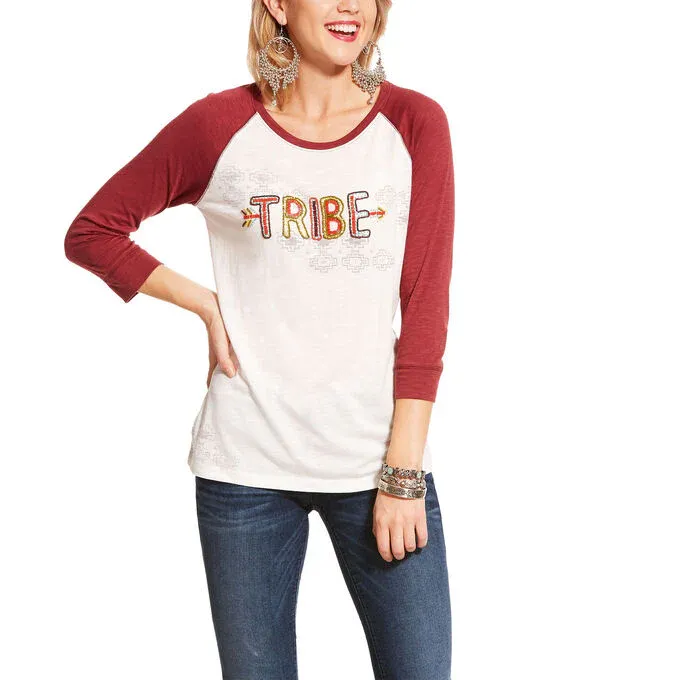 Ariat Women's Tribe Raglan Top, Size: XS