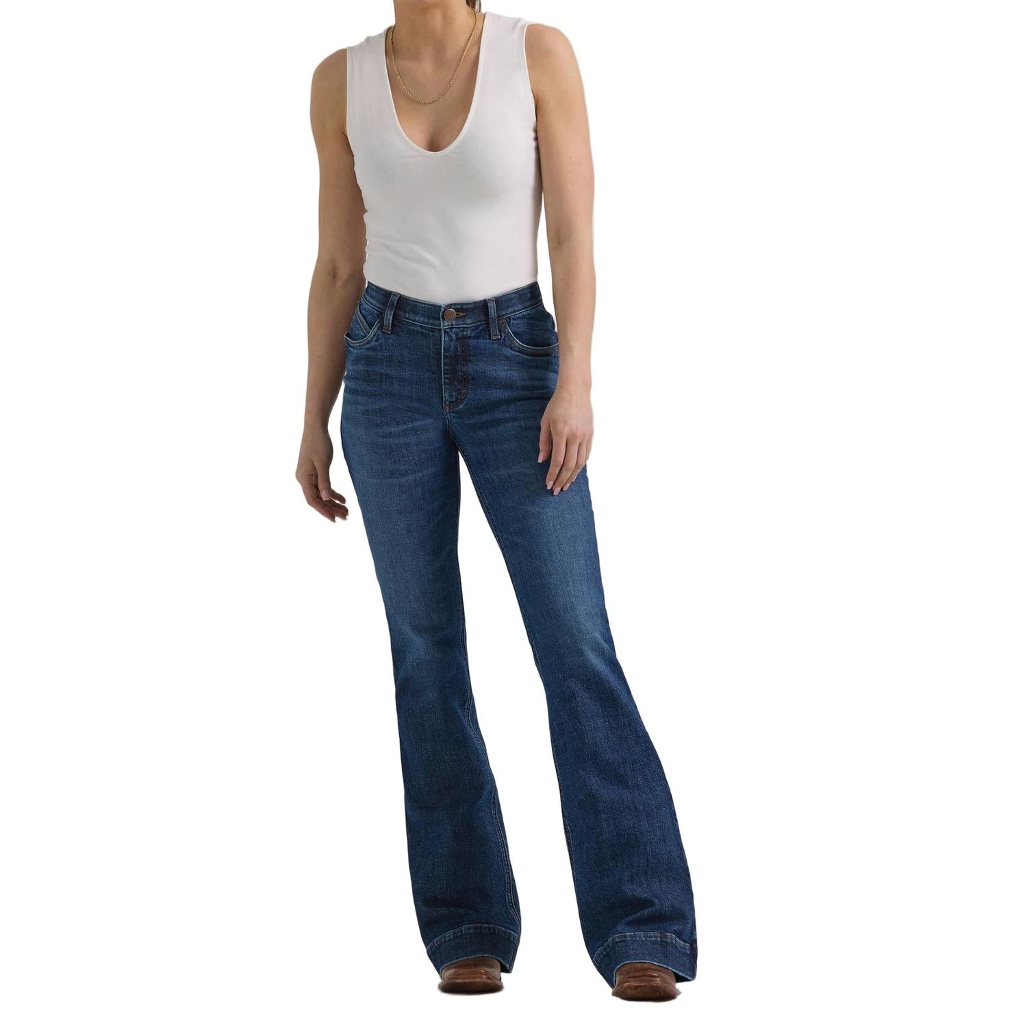 Wrangler Women's Ultimate Riding Midrise Bootcut Trouser Jean - Willow