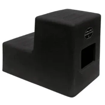High Country 19" 2 Steps Mounting Step, Color: BLACK