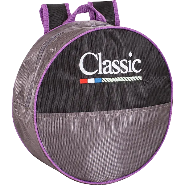 Classic Kid Rope Bag, Color: BLACK/PURPLE