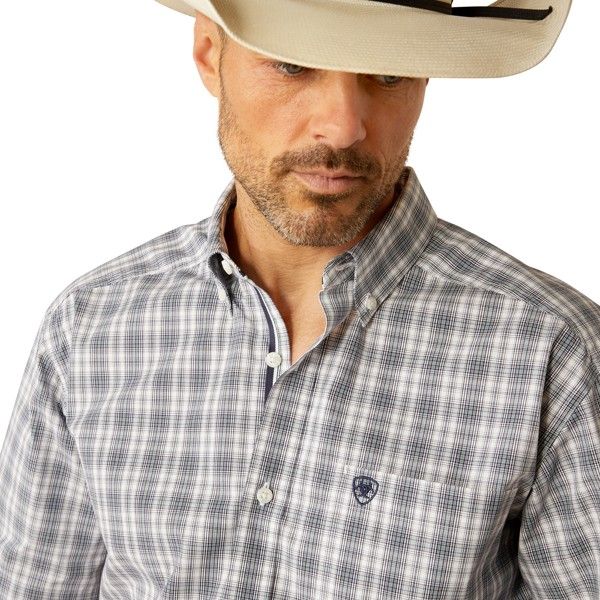 Ariat Men's Pro Series Charlie Classic Fit Shirt - Navy