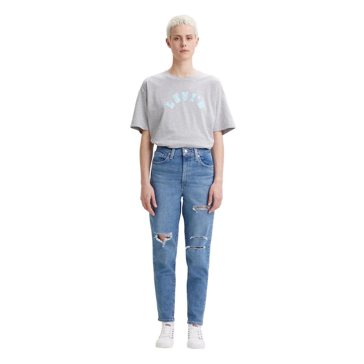 Levi Women's High Rise Mom Jeans - Summer Games