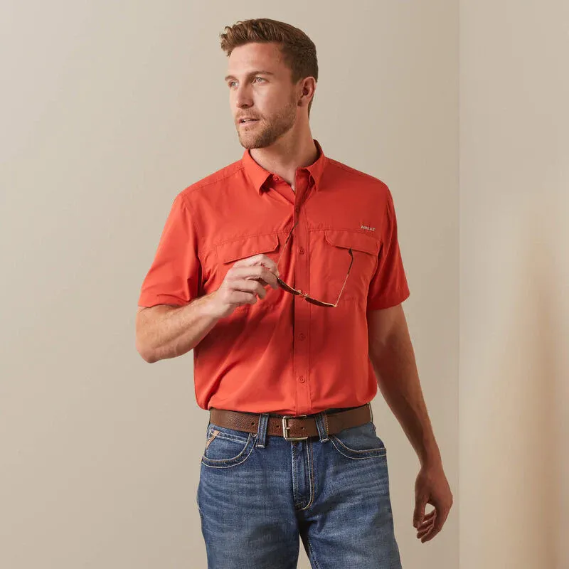 Ariat Men's VentTEK Outbound Fitted Shirt - Strike Here, Size: XS-R