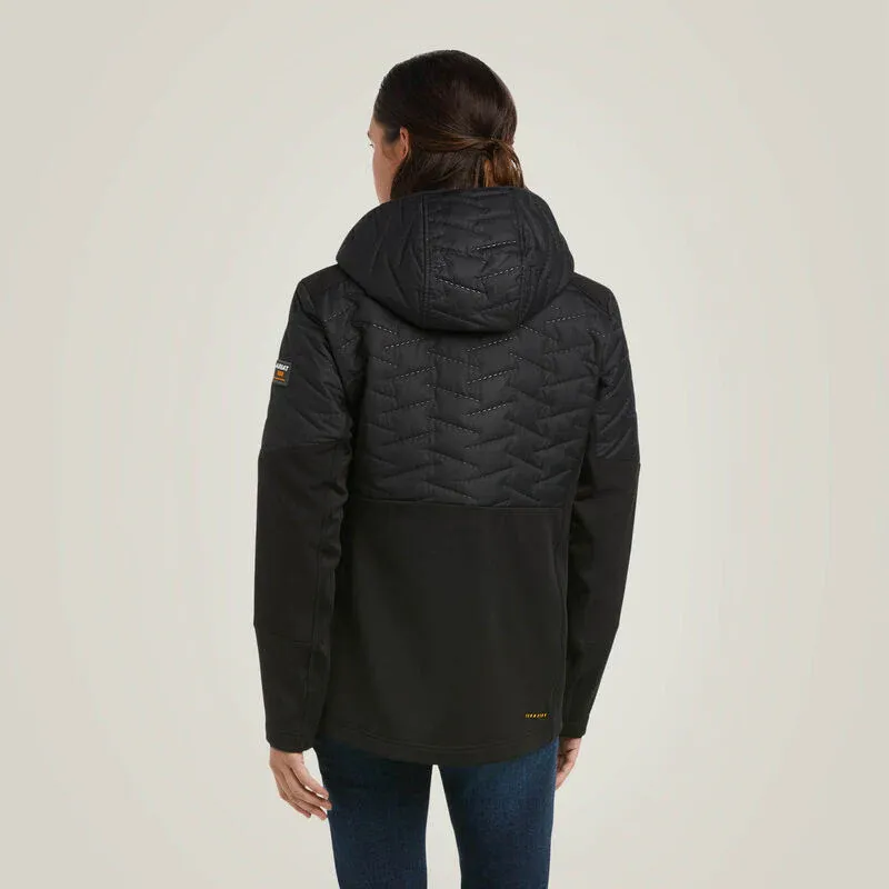 Ariat Womens Rebar Cloud 9 Ins Jacket Black
