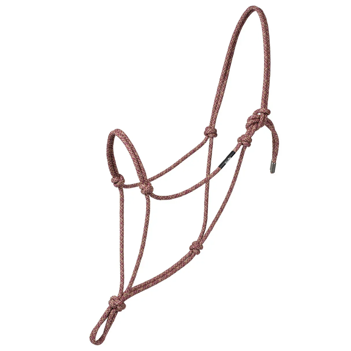 Weaver Silvertip No.95 Rope Halter - Medium/Average, Color: 162-BURGANDY/TAN