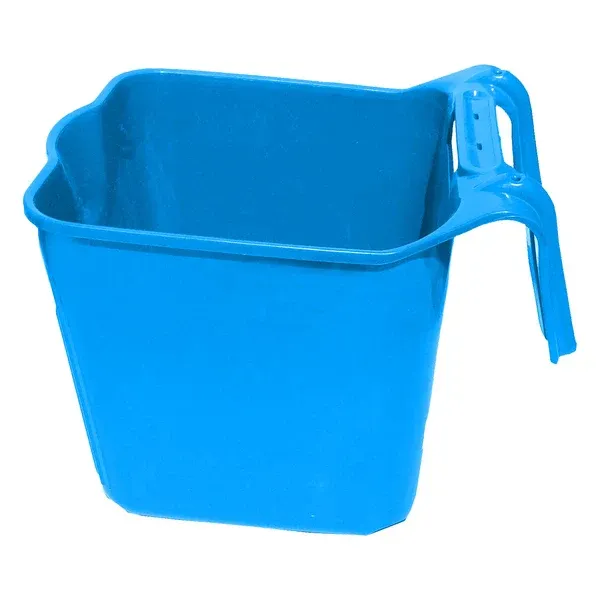 Tuff Stuff Square Fence Feeder 14qts, Color: Blue