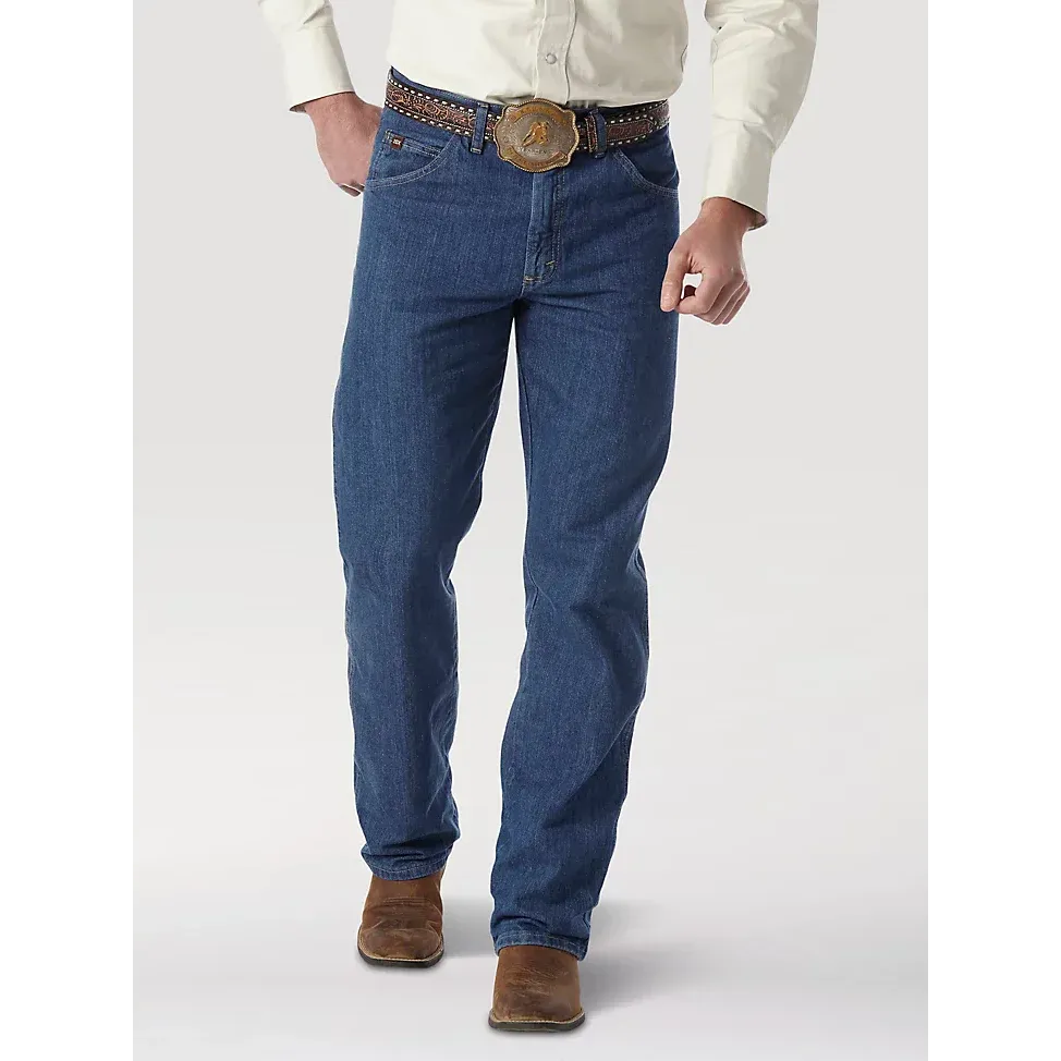 Wrangler Men's 20X No. 23 Relaxed Fit Jeans - Vintage Blue, Length: 32, Waist: 29