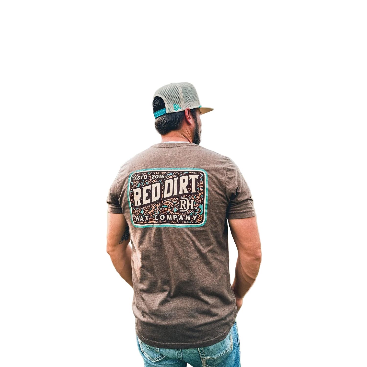 Red Dirt Hat Co. Unisex Tooled Leather