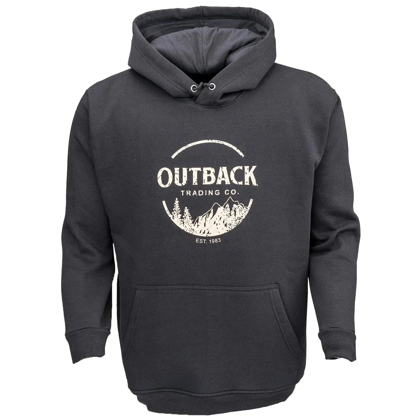Outback Unisex Hoodie - Multiple Colours, Colour: Black, Size: 3XL