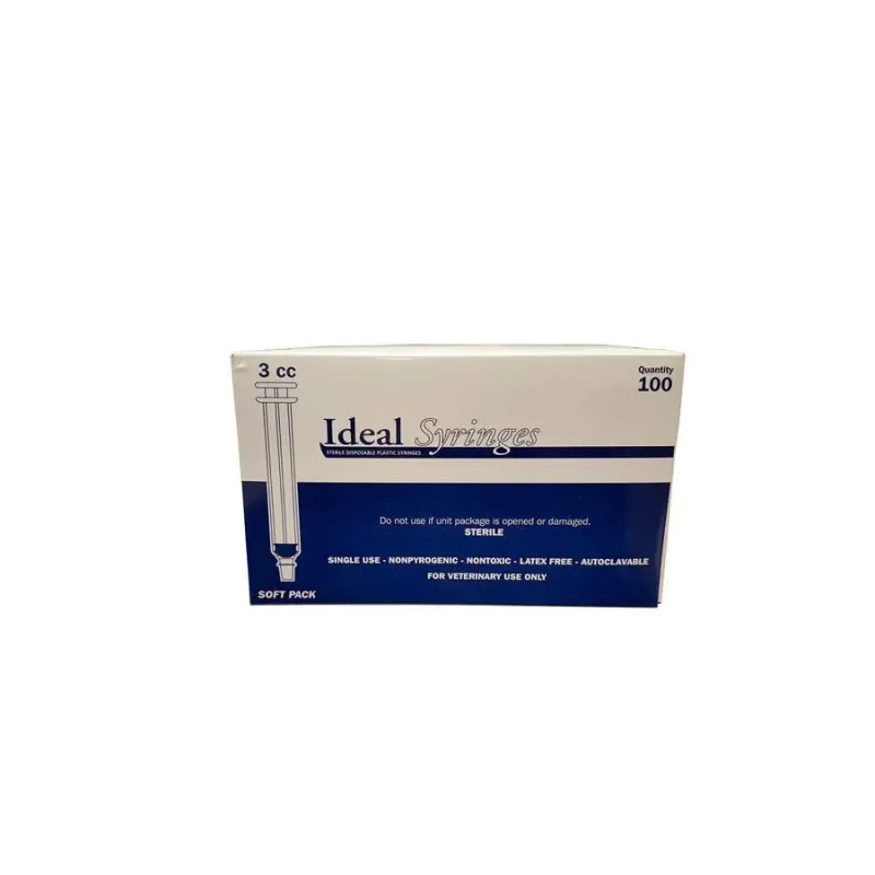 Ideal Instrument 3cc Syringe Single