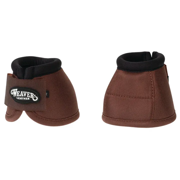Weaver Ballistic No-Turn Bell Boots - Small, Color: 01-Brown