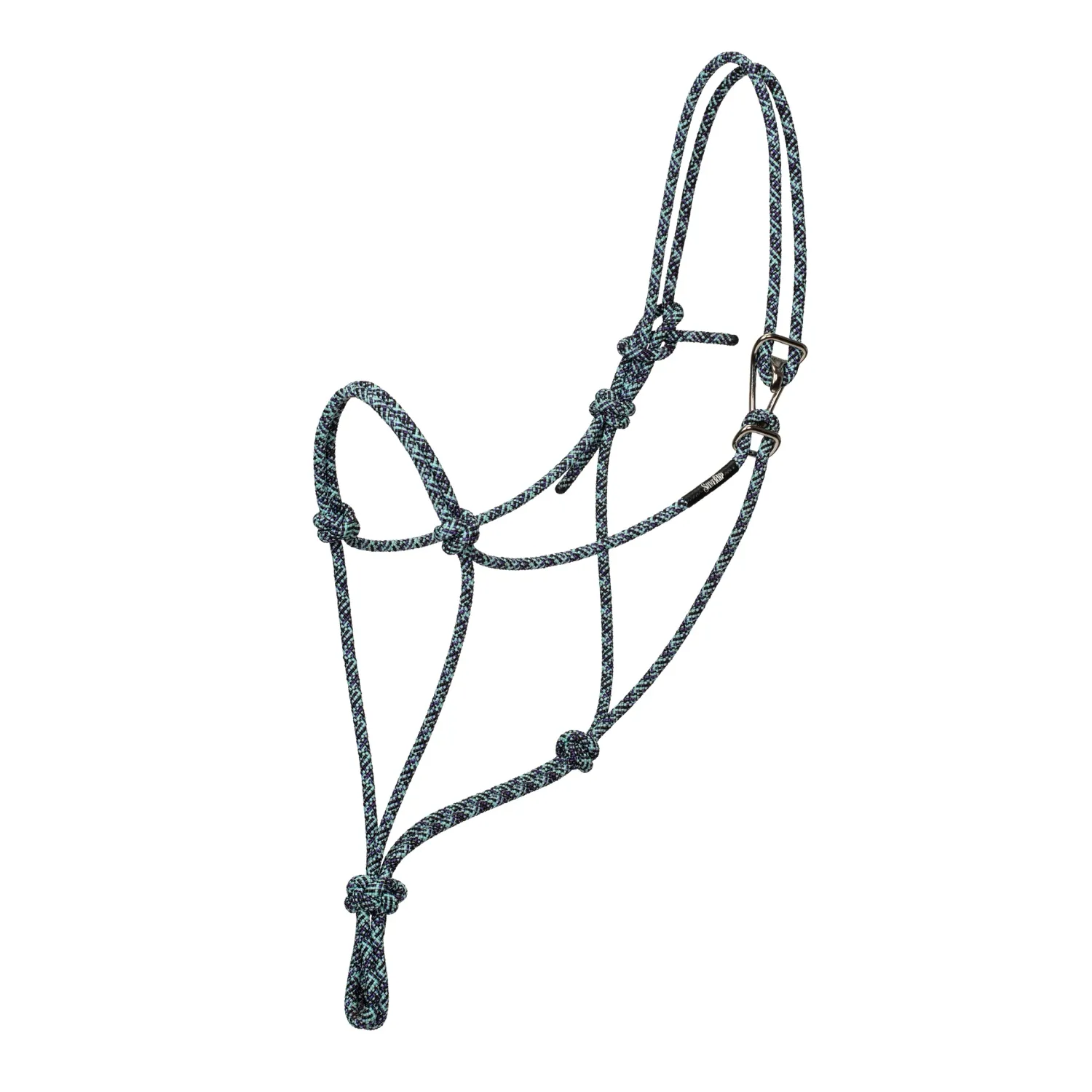 Weaver Leather Silvertip® No. 95 Clip on Rope Average Halter - Assorted Colours, Color: Black/Purple/Mint, Size: M