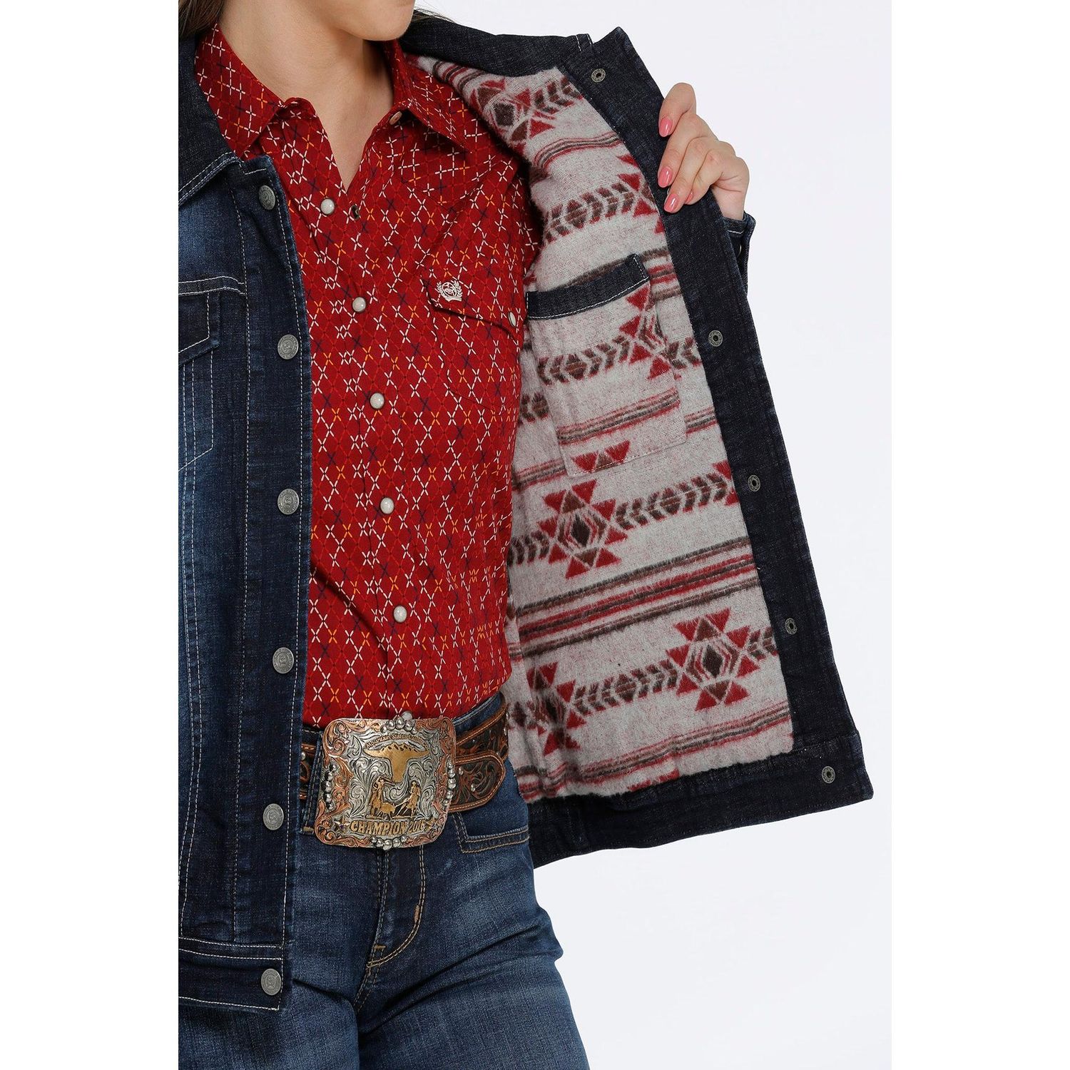 Cinch Women's Denim Trucker Jacket