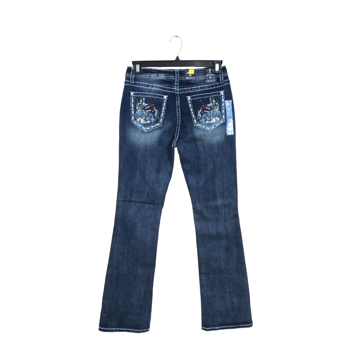 Grace in LA Women's Cowboy in Desert Jeans