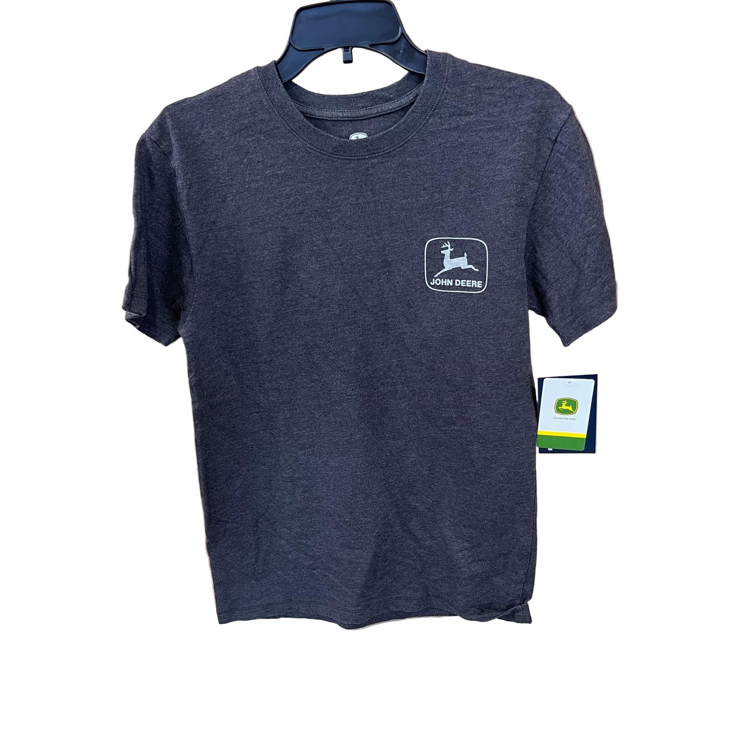 John Deere Tee Shirt - Black Heather