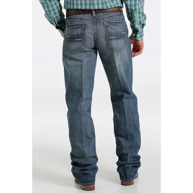 Cinch Men's Relaxed Fit Grant Jeans - Dark Stonewash