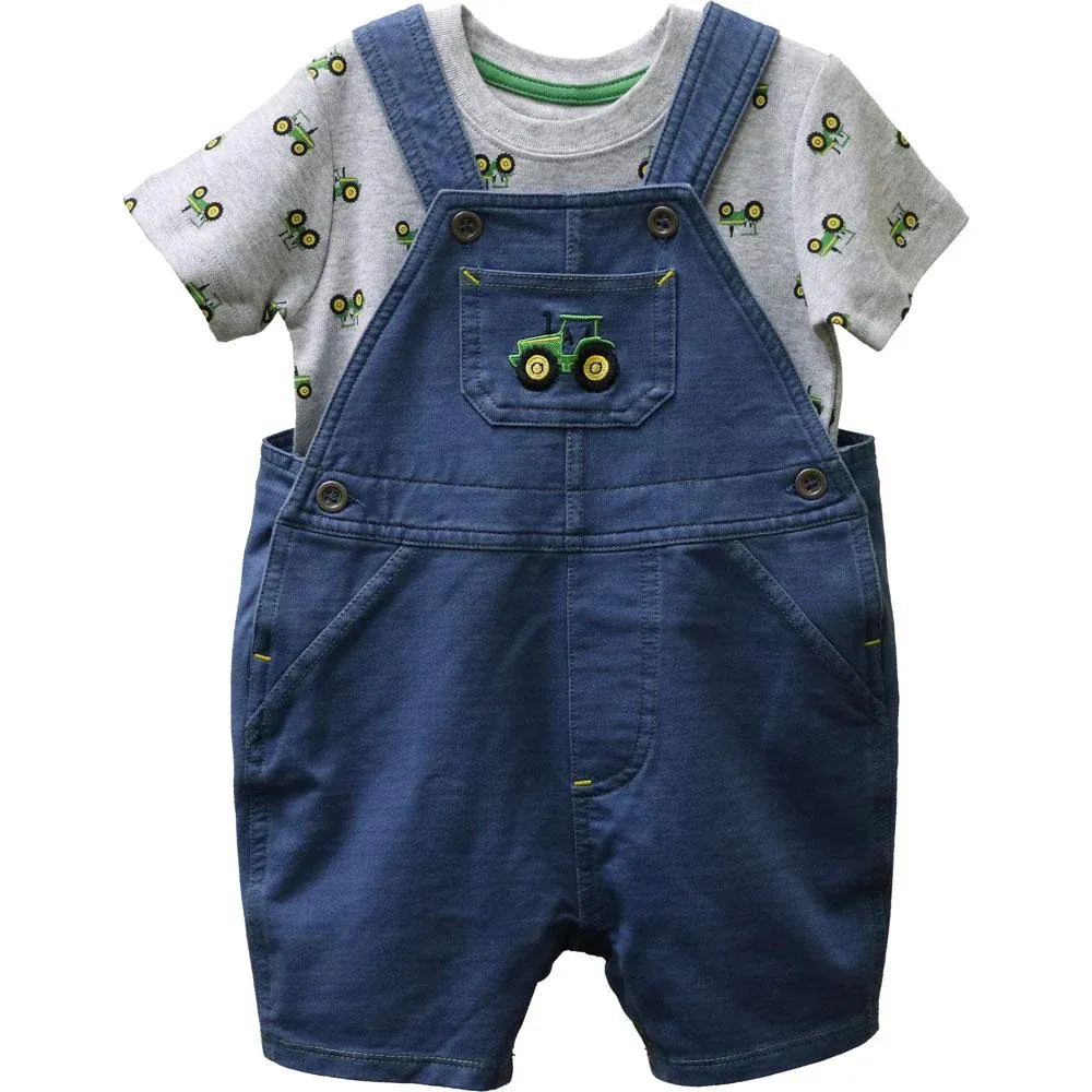Tractor Overall Set, Size: 12 MONTHS