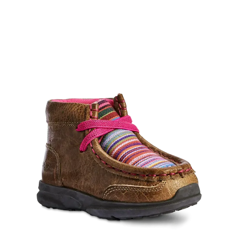 Ariat Toddler Lil' Stomper Casual Aurora Shoes - Brown