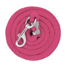 Weaver Leather Poly Lead Rope with Chrome Brass Snap, Color: S43-Blush