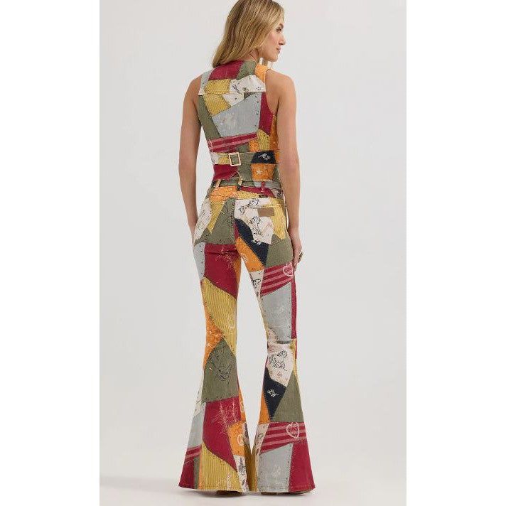 Wrangler Lainey Wilson Women's Sundown Patchwork Vest