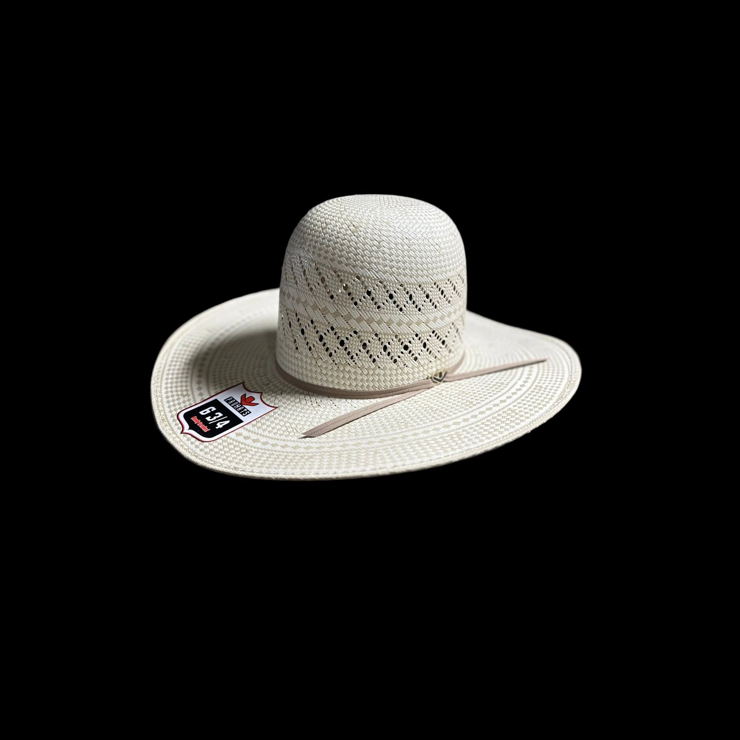ProHat Straw Open Crown Western Hat - PH37O