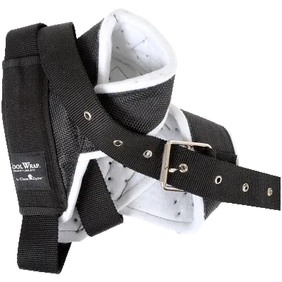 Classic Equine Clear Vison Cool Wrap Horn Wrap, Colour: BLACK/BLACK