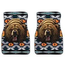 Car Mat 2 PCS Artist Collection, Style: Bear