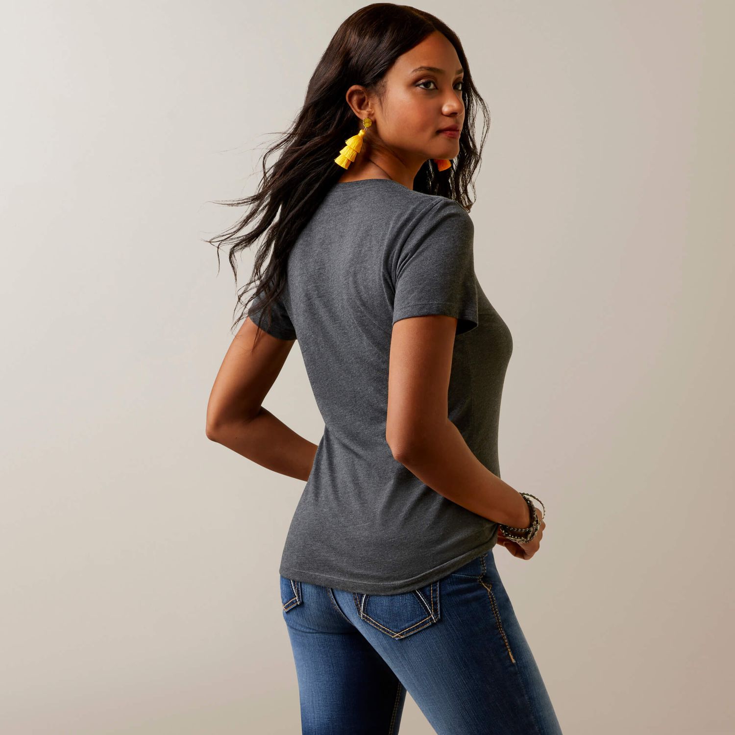 Ariat Women's Quilt Logo SS T-Shirt