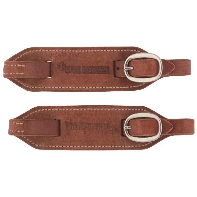 Weaver Leather Ken McNabb Slobber Straps - Russet, Colour: RUSSET