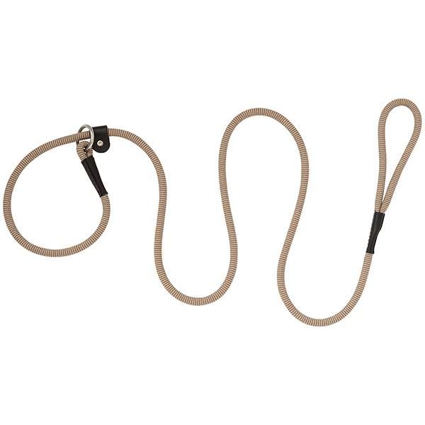 Weaver Bamboo Slip Lead, Colour: 177 - Tan/Grey, Size: L