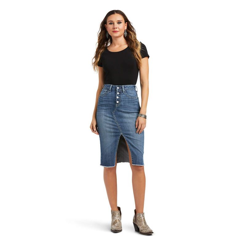 Ariat Women's Denim Skirt - Eleanor