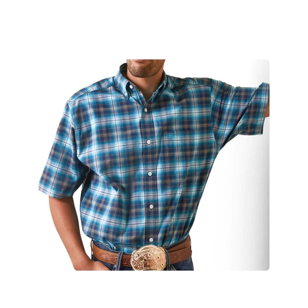 Ariat Mens Pro Kenneth Classic Fit Stretch Shirt