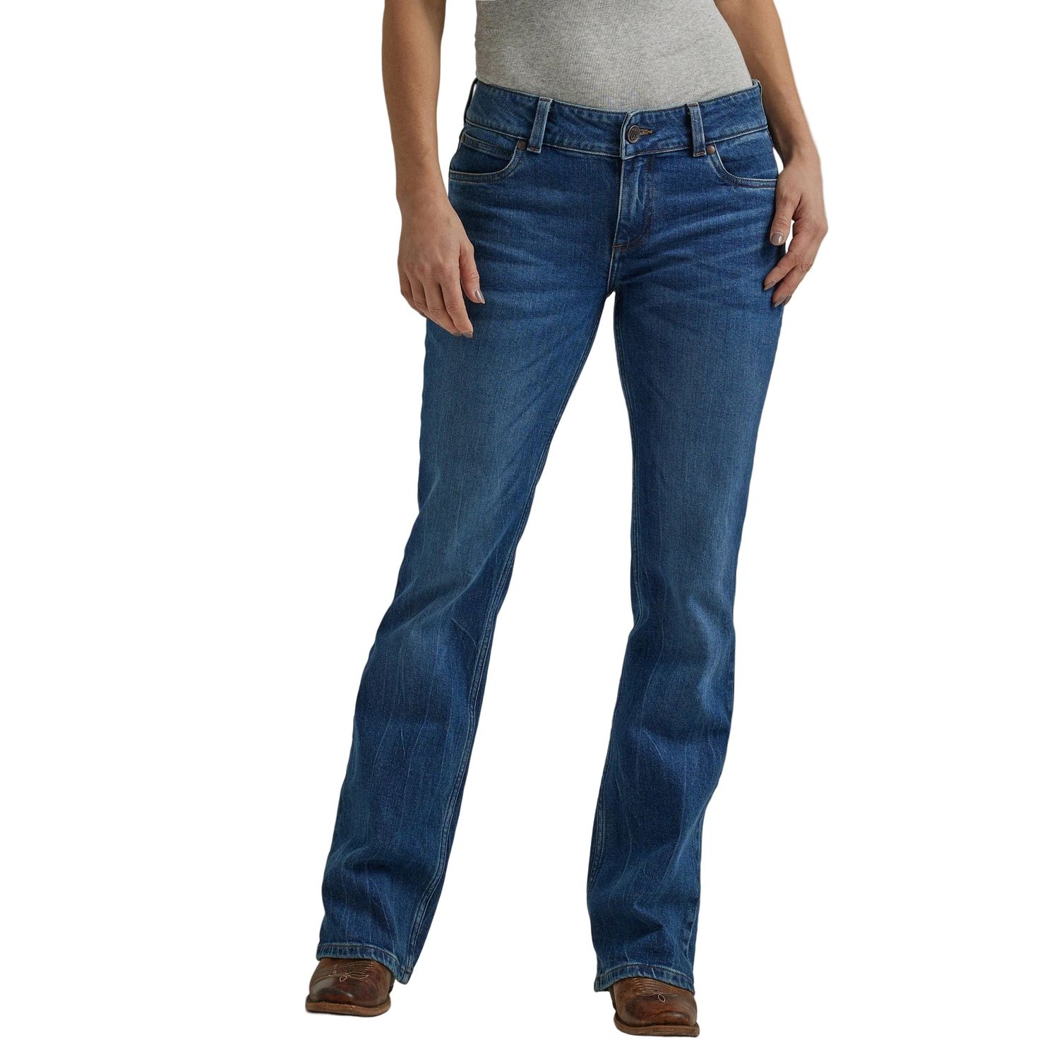 Wrangler Women's Retro Mae Mid Rise Bootcut Jeans - Isabela