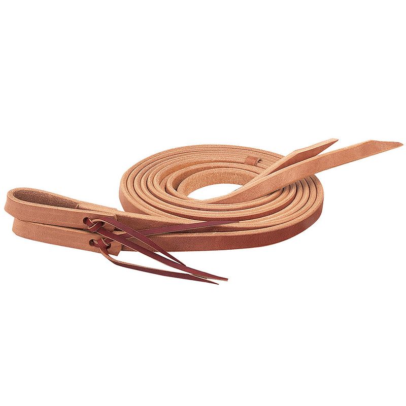 Weaver Leather Single-Ply Heavy Harness Split Reins, 3/4"x8' - Russet