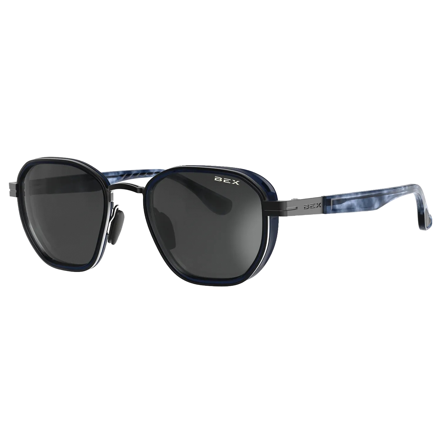 BEX Sable Sunglasses, Color: Gunmetal/Gray/Silver
