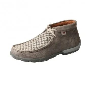 Twisted X Women's Driving Moc - Grey, Size: 5.5