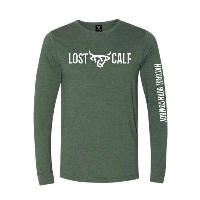 Lost Calf Long Sleeve - Moss Green