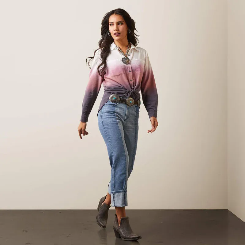 Ariat Women's Fade LS Top