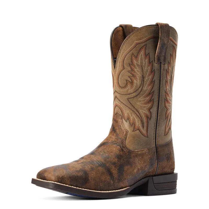 Ariat Men's Wilder Western Boots - Antique Grey, Size: 7, Width: EE