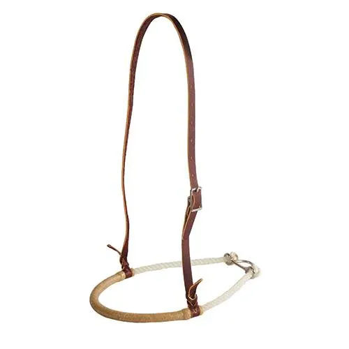 Professional's Choice Braided Rawhide Rope Nosebands, Color: Natural
