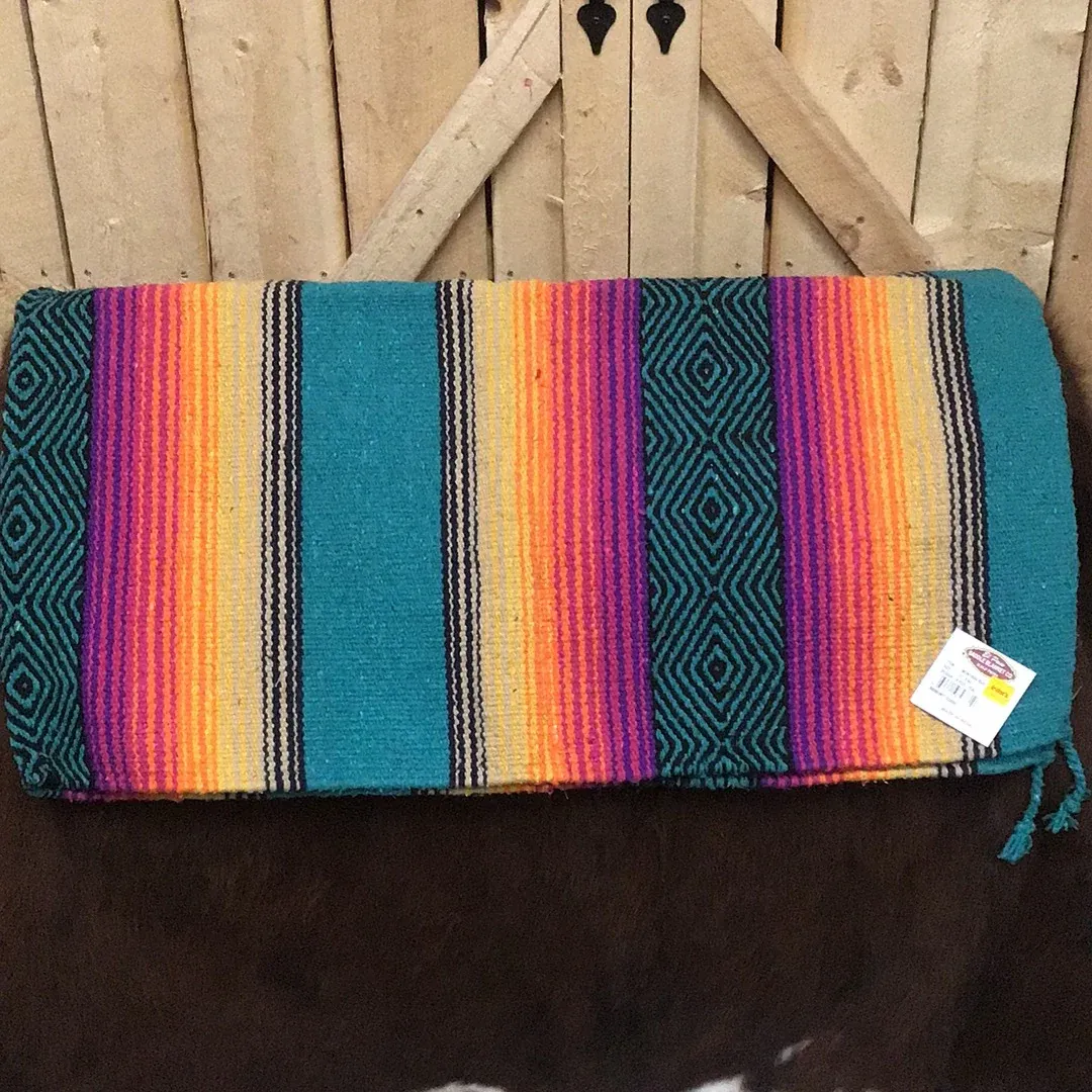 El Paso Montana Saddle Blankets, Color: PDS1-TEAL