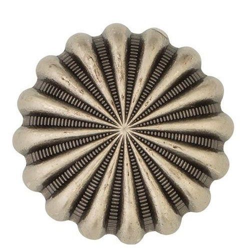 Weaver Leather Pinwheel Antique Nickle Concho