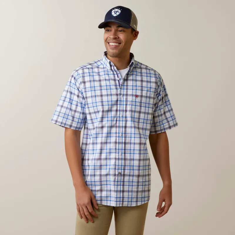 Ariat Men's Pro Jacoby Classic SS Shirt White