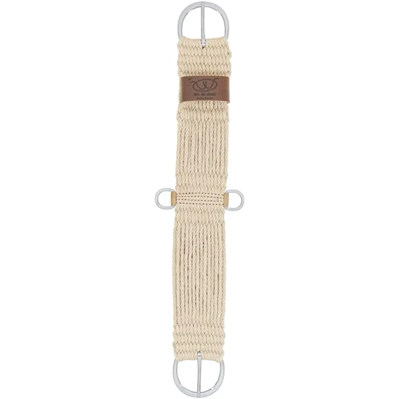 Weaver Leather 100% Mohair 27-Strand Straight Cinch - Natural