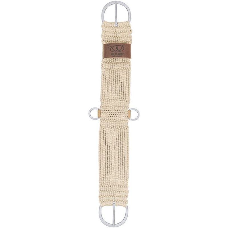 Weaver Leather 100% Mohair 27-Strand Straight Cinch - Natural